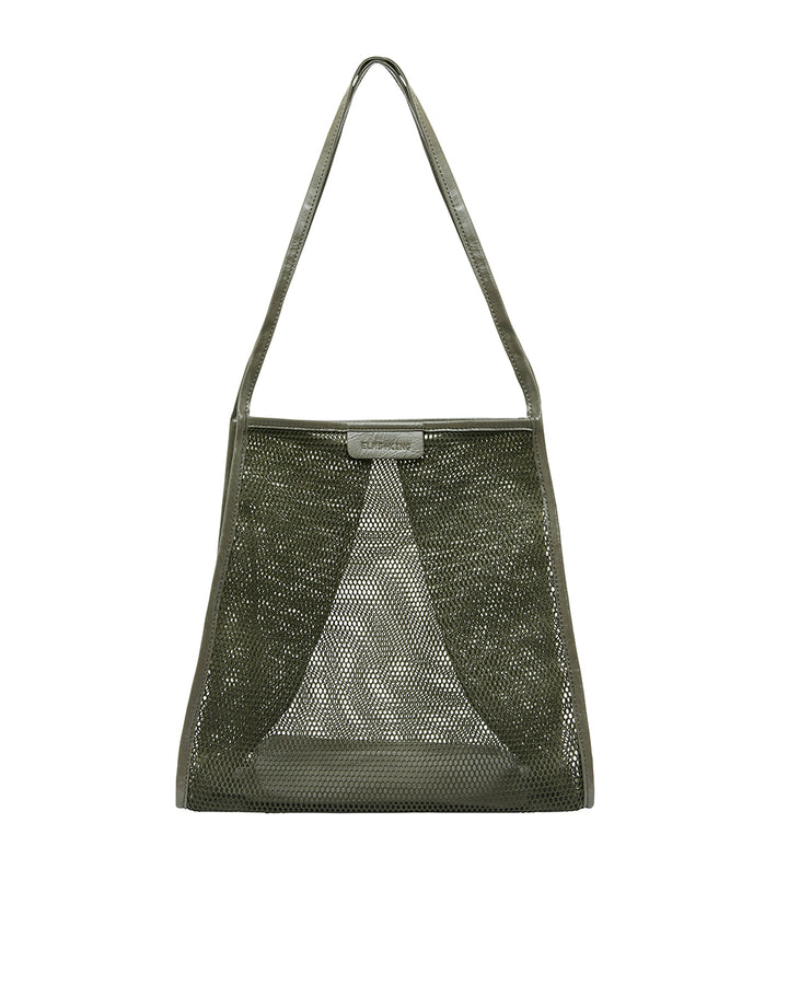 Elms + King | Zanzibar Bag | Khaki Mesh