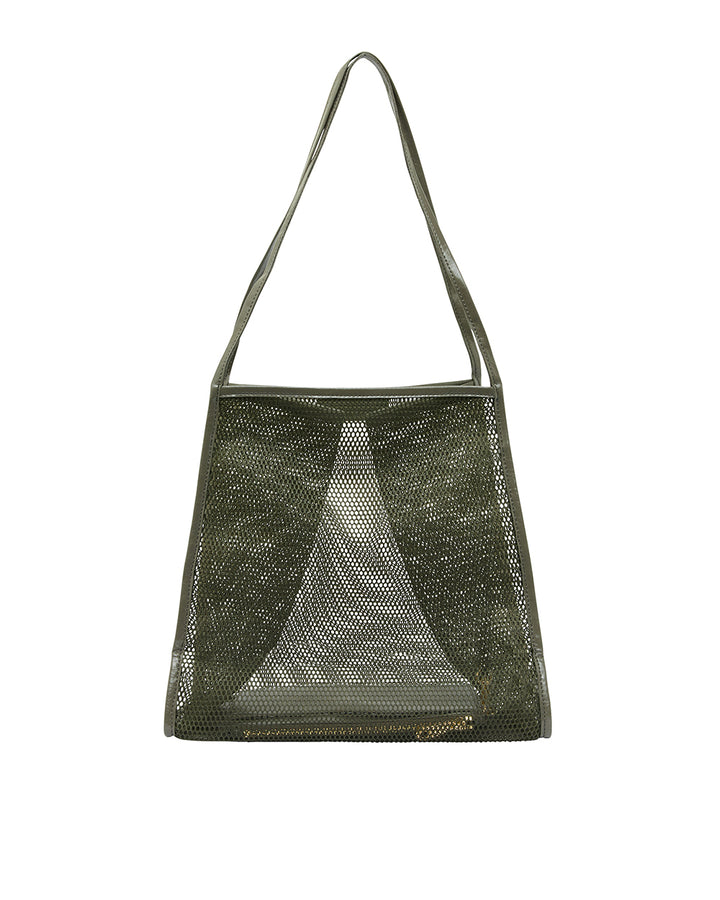 Elms + King | Zanzibar Bag | Khaki Mesh