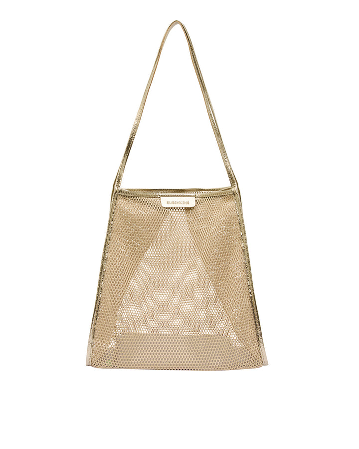 Elms + King | Zanzibar Bag | Taupe Mesh