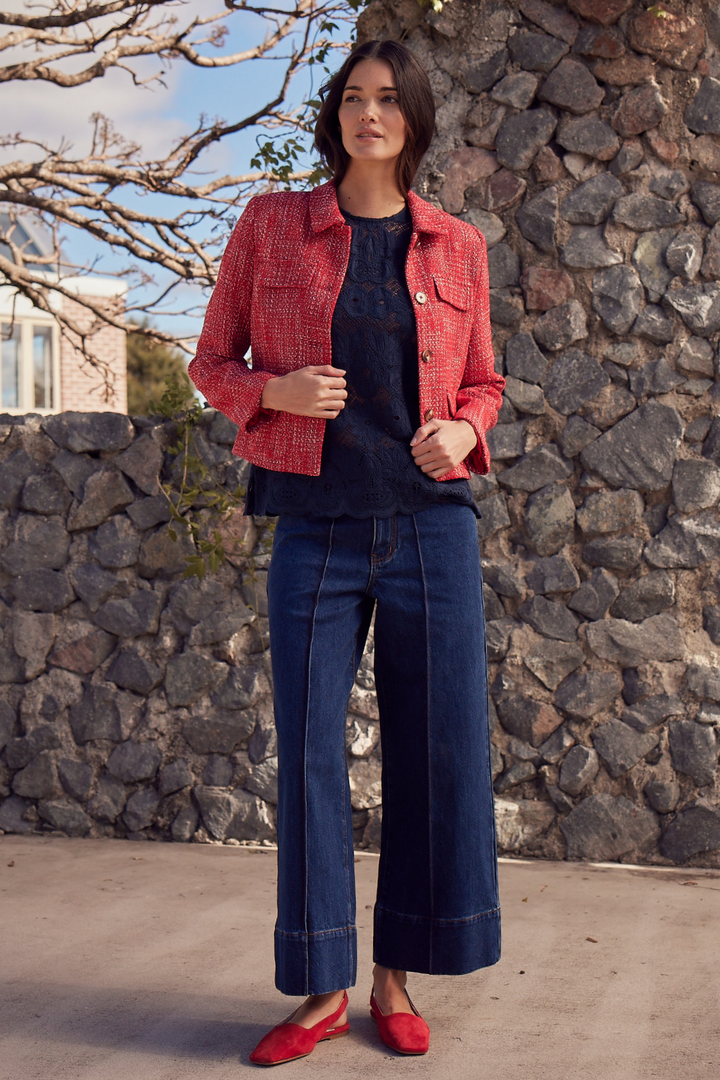 Zoe Kratzmann | Adjoin Jacket | Fire Boucle