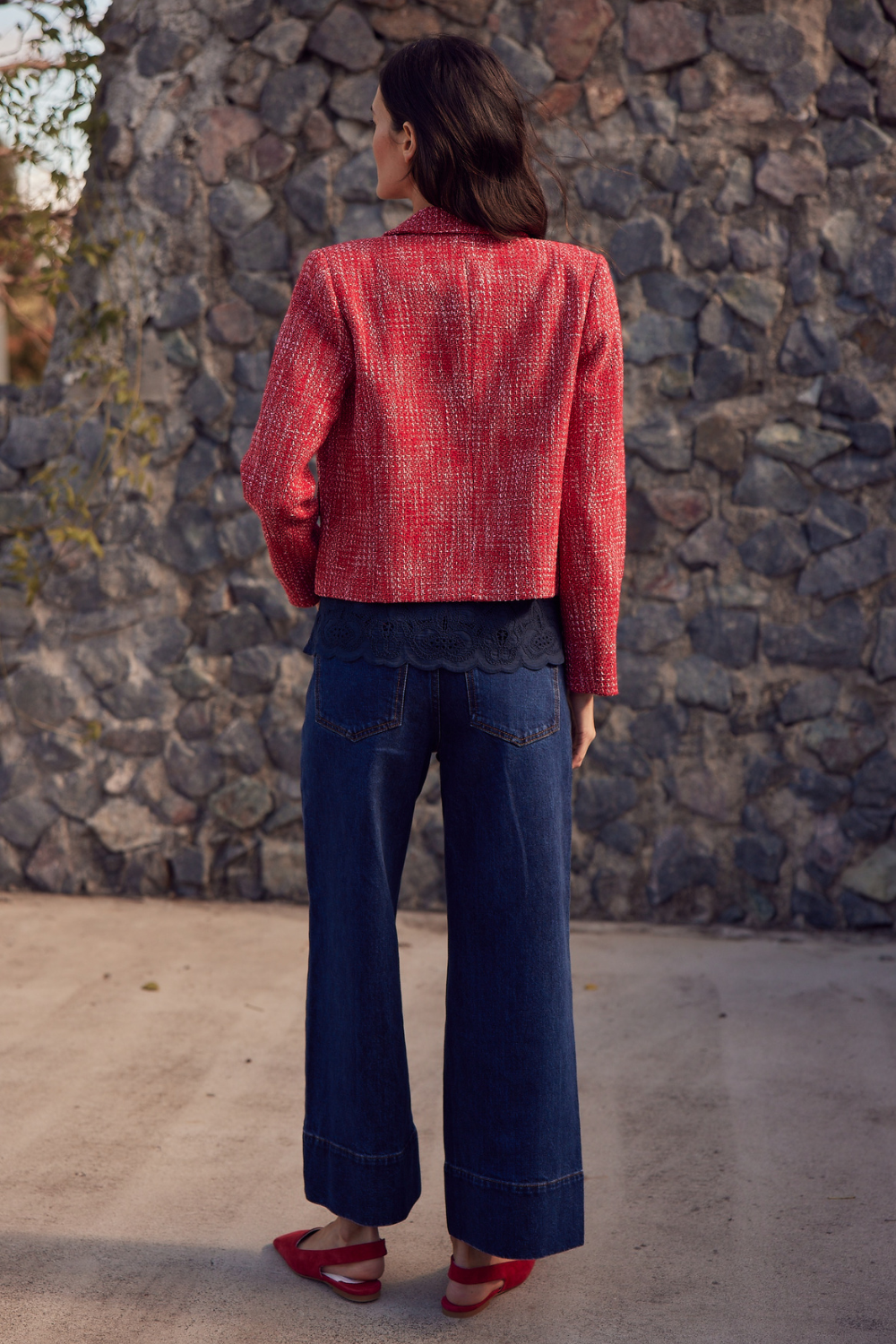 Zoe Kratzmann | Adjoin Jacket | Fire Boucle