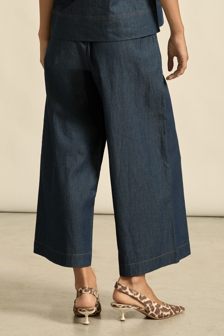 Zoe Kratzmann | Astute Pant | Dark Chambray