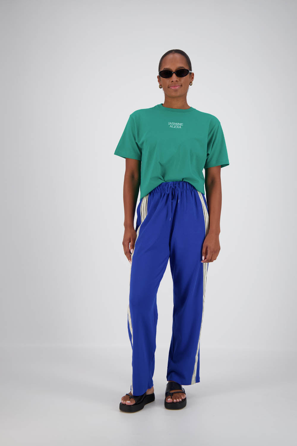 Jasmine Alexa | Panarea Trackpant | Cobalt Blue