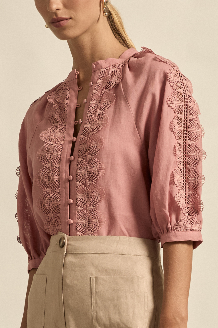 Zoe Kratzmann | Bouquet Top | Vintage Bloom