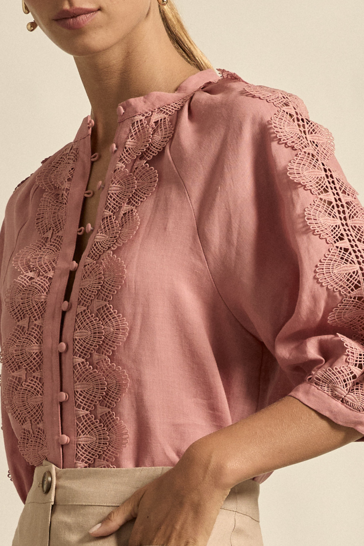 Zoe Kratzmann | Bouquet Top | Vintage Bloom
