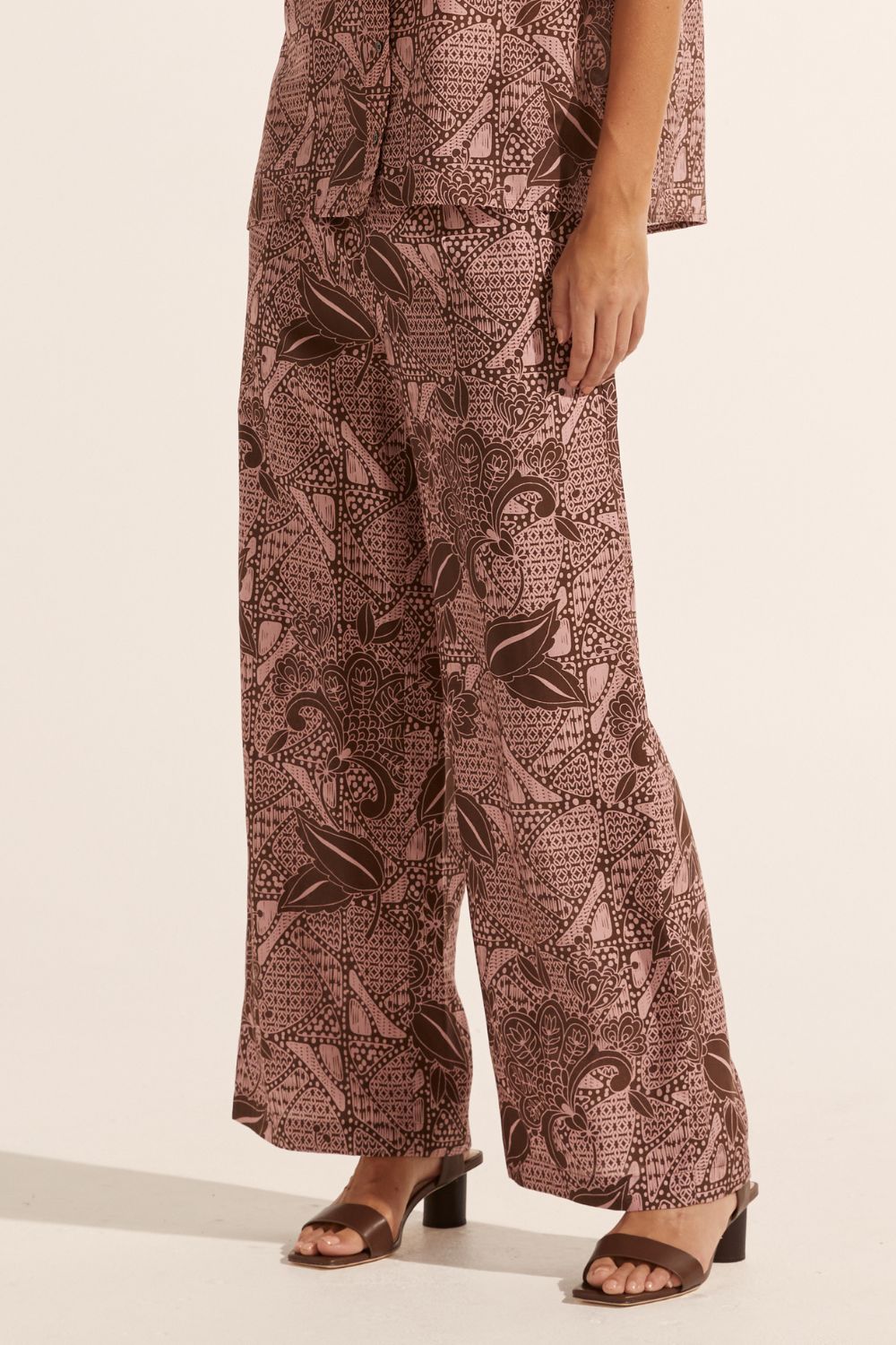 Zoe Kratzmann | Breeze Pant | Cacao Batik