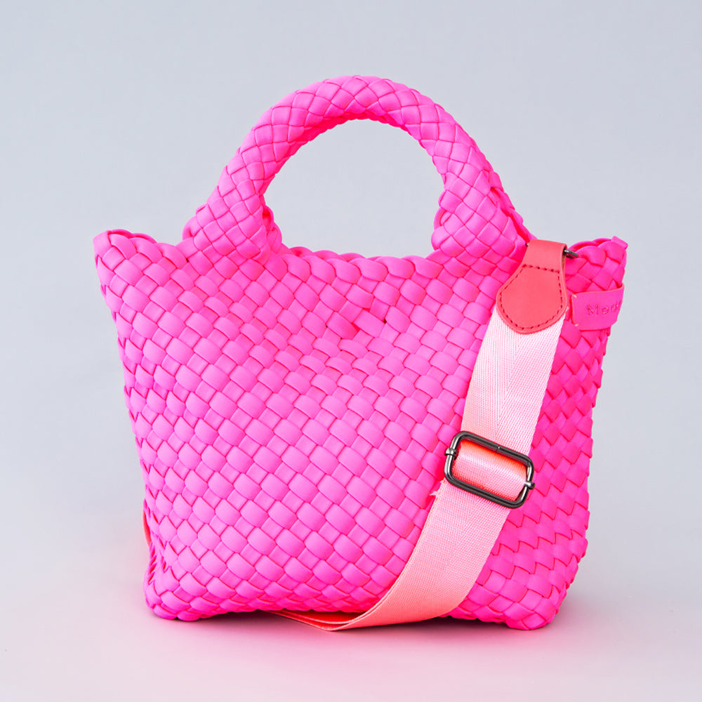 Mon Milou | Paris Bucket Crossbody | Hot Pink
