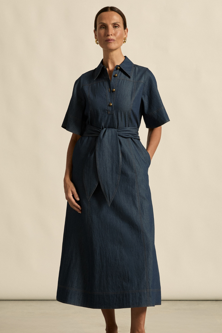 Zoe Kratzmann | Cameo Dress | Dark Chambray