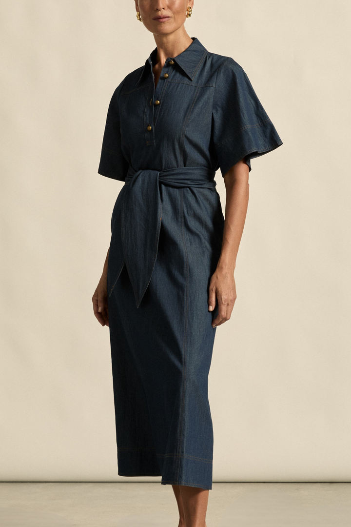 Zoe Kratzmann | Cameo Dress | Dark Chambray