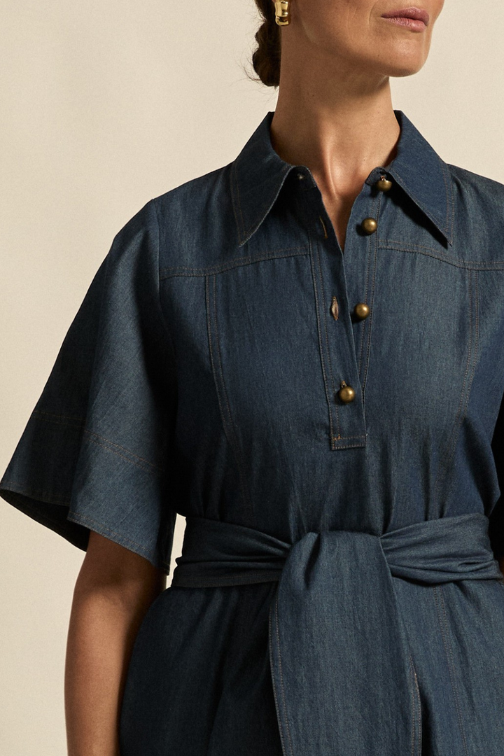 Zoe Kratzmann | Cameo Dress | Dark Chambray