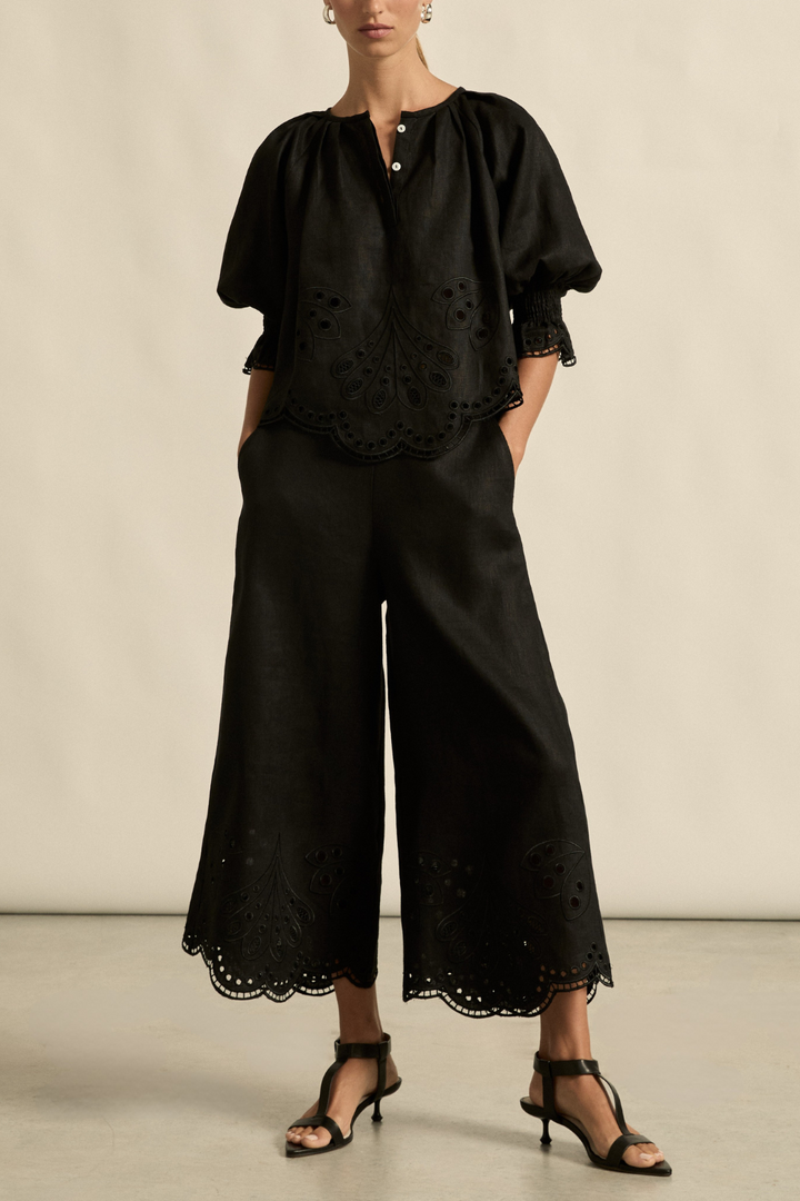Zoe Kratzmann | Dawn Top | Black