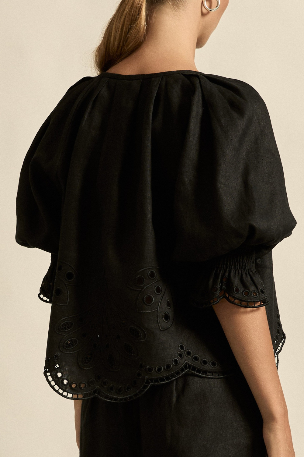 Zoe Kratzmann | Dawn Top | Black