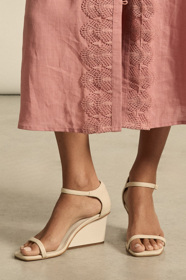Zoe Kratzmann | Delight Wedge | Cashew