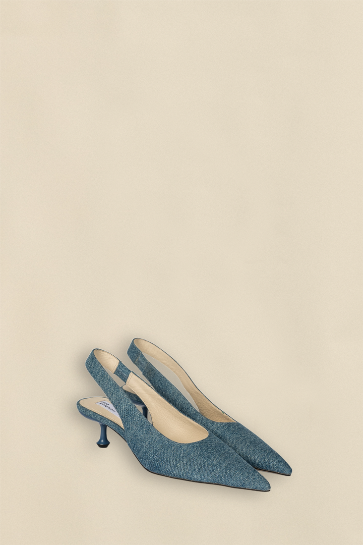 Zoe Kratzmann | Favour Heel | Denim