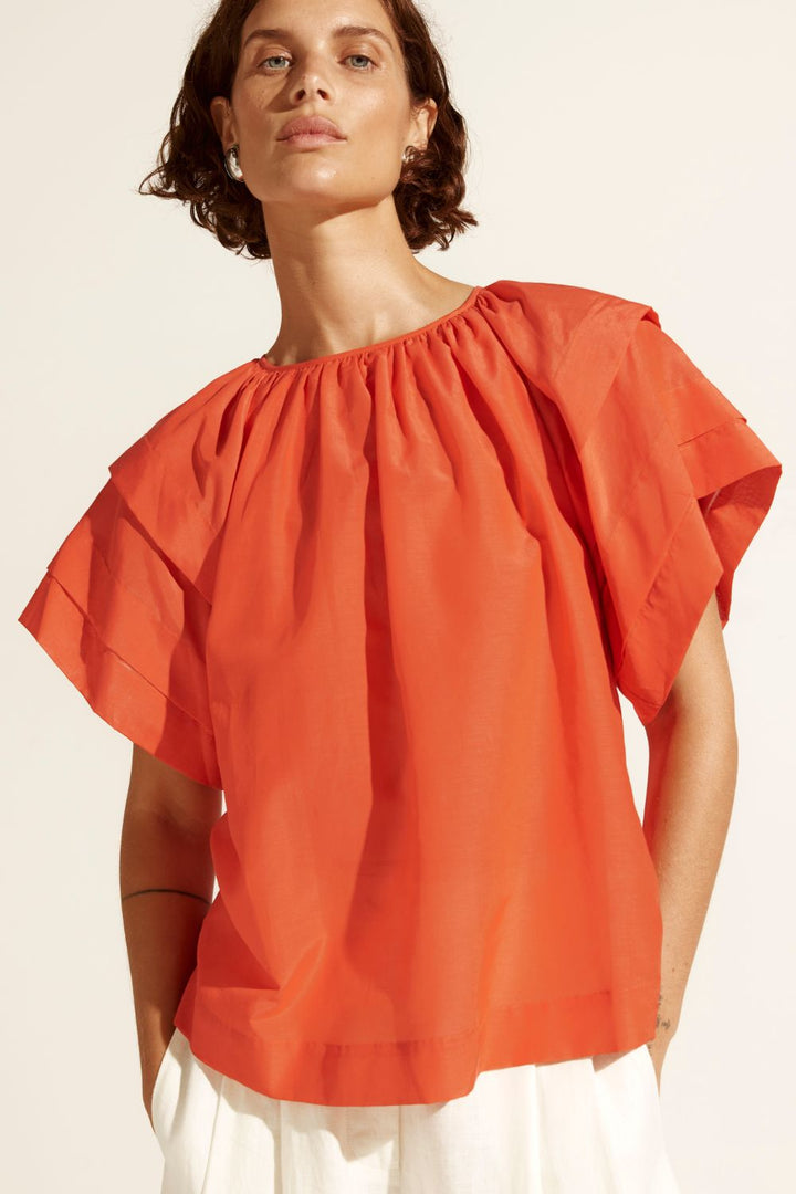 Zoe Kratzmann | Flout Top | Tamarillo