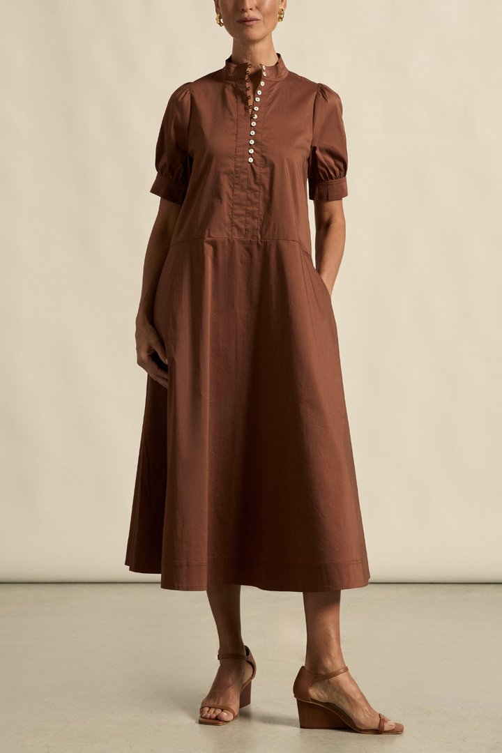 Zoe Kratzmann | Fortitude Dress | Chocolate