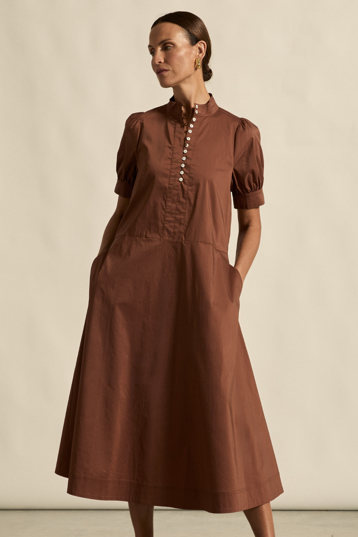 Zoe Kratzmann | Fortitude Dress | Chocolate