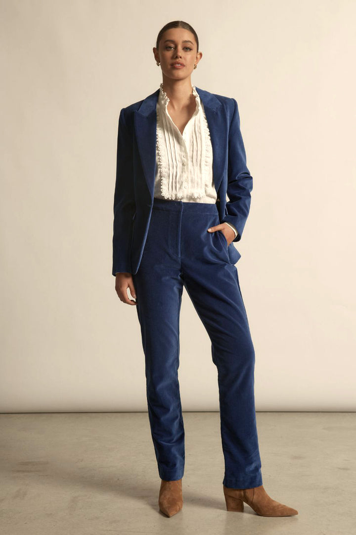 Zoe Kratzmann | Glace Jacket | Sapphire