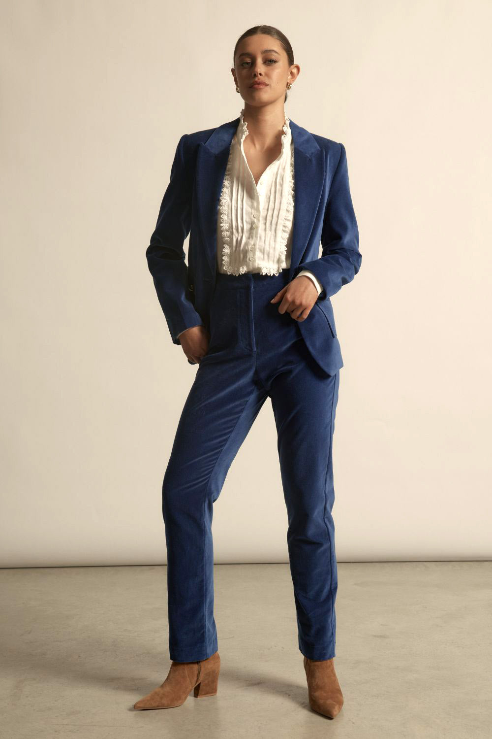 Zoe Kratzmann | Glace Jacket | Sapphire