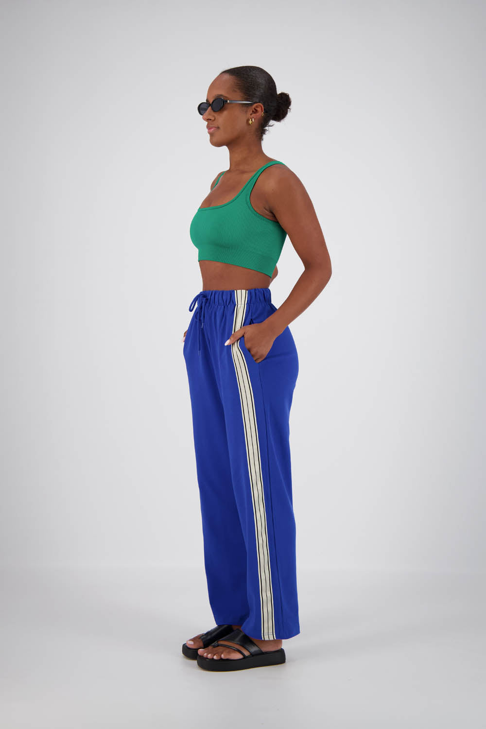 Jasmine Alexa | Panarea Trackpant | Cobalt Blue