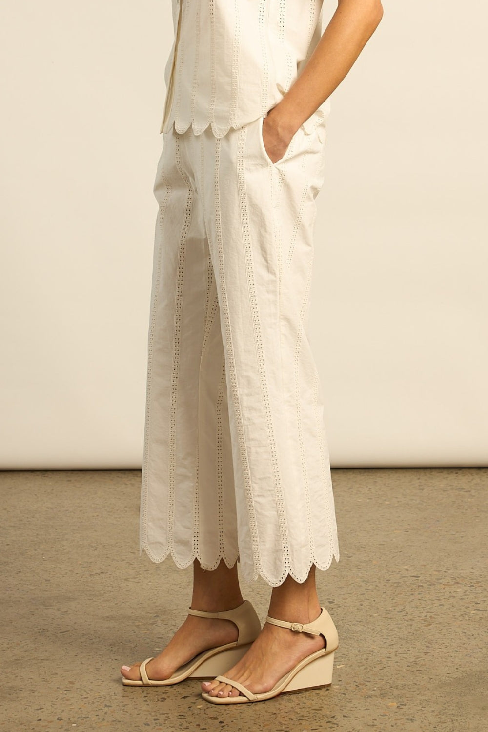 Zoe Kratzmann | Harbour Pant | Porcelain