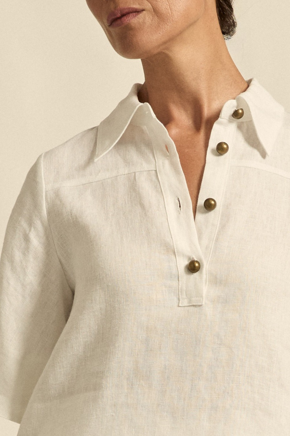 Zoe Kratzmann | Insinuate Top | Porcelain