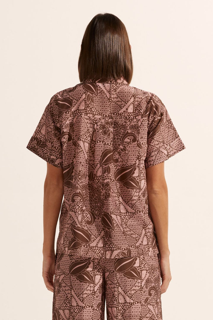 Zoe Kratzmann | Jaunt Top | Cacao Batik