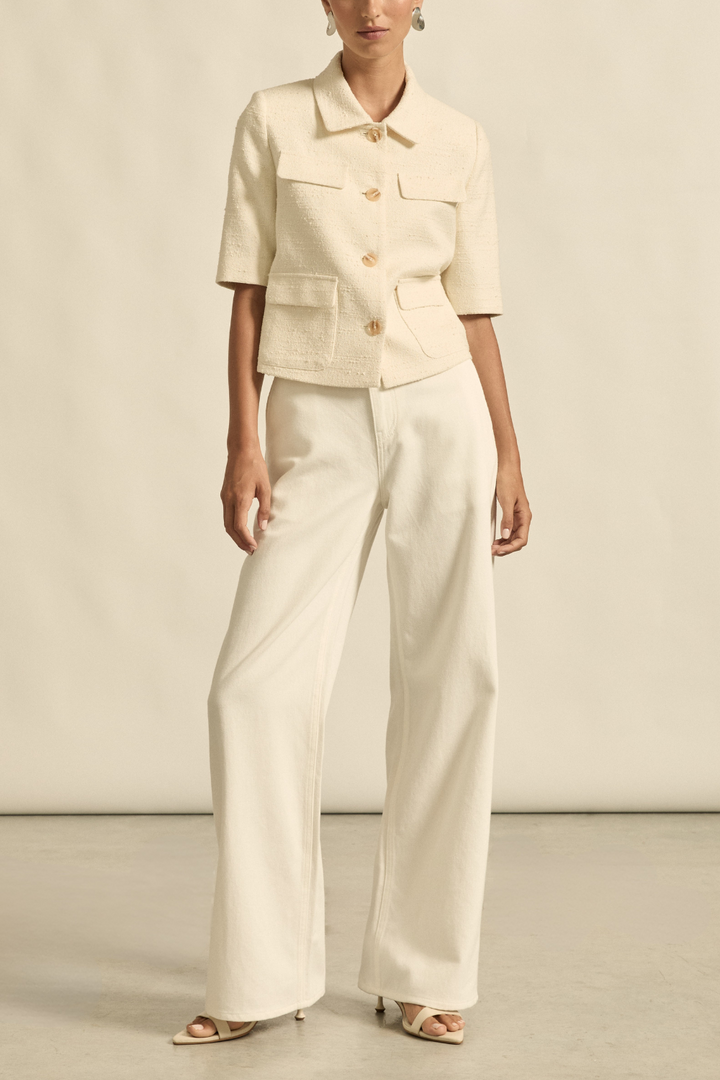 Zoe Kratzmann | Juncture Jacket | Alabaster