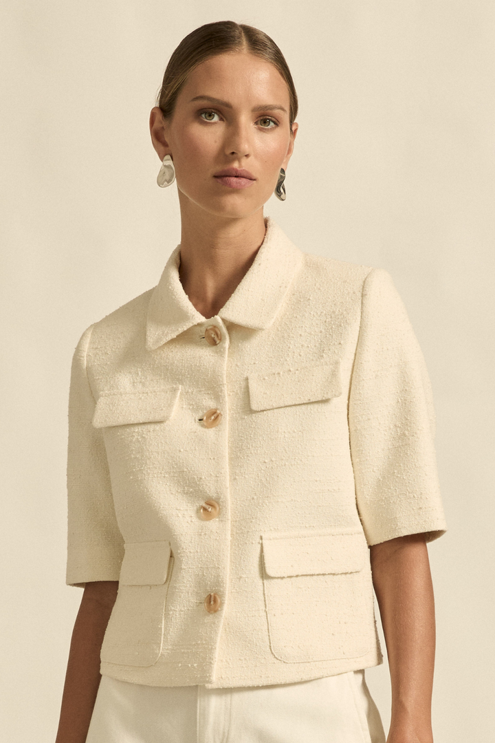 Zoe Kratzmann | Juncture Jacket | Alabaster