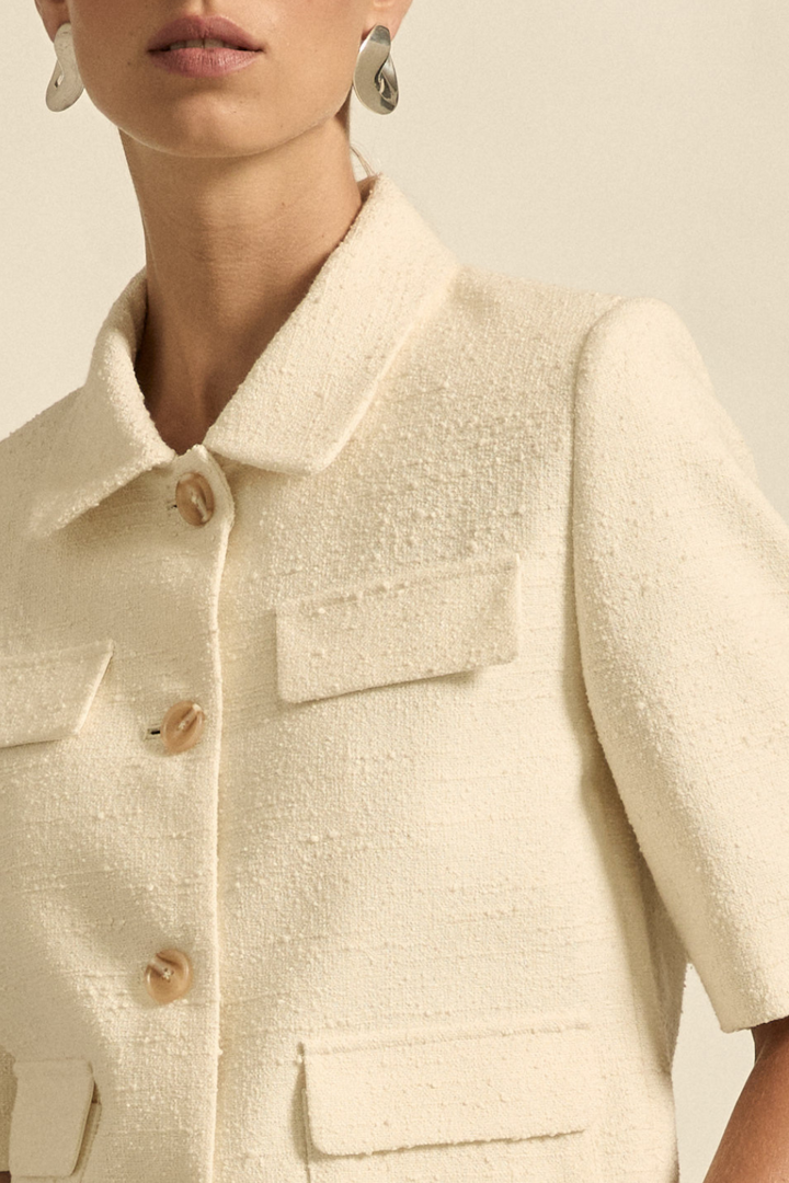 Zoe Kratzmann | Juncture Jacket | Alabaster