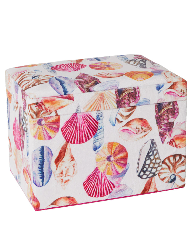 Kip & Co | Seashore Large Velvet Jewellery Box