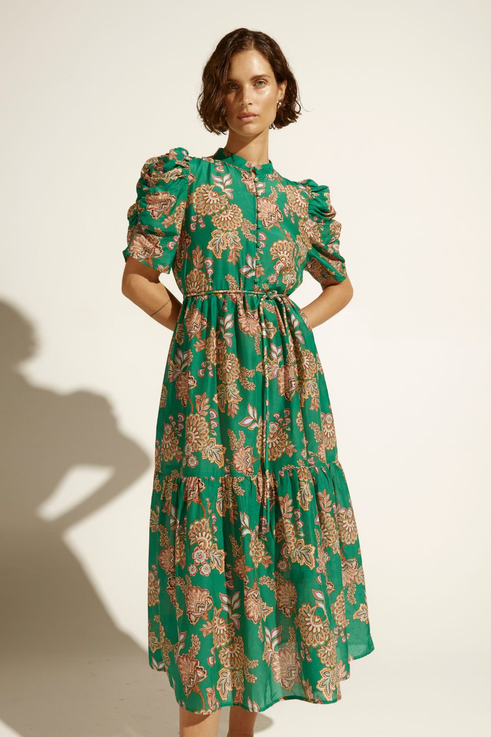 Zoe Kratzmann | Opus Dress | K'gari Palm Green