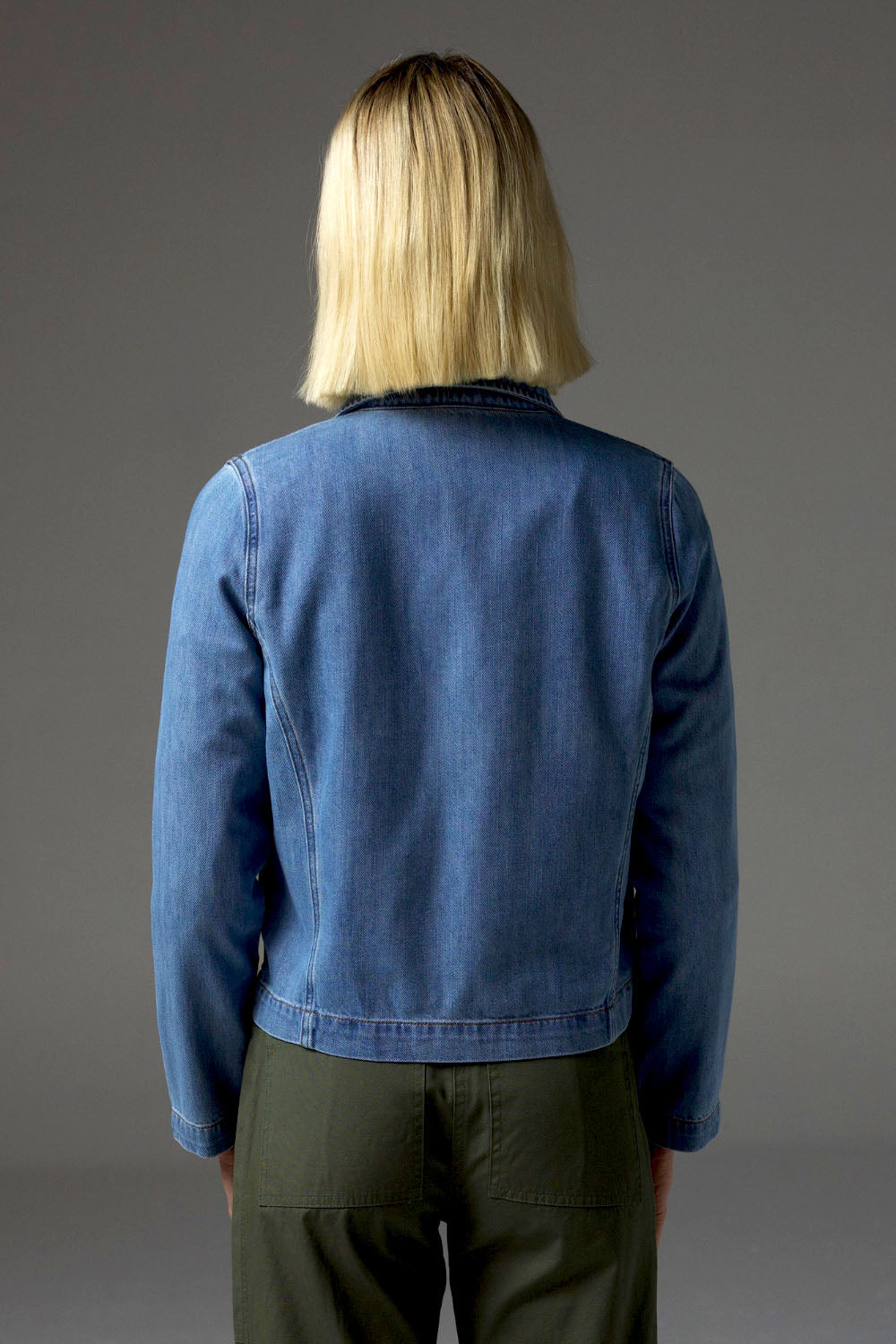 Zoe Kratzmann | Palpable Jacket | Light Washed Denim