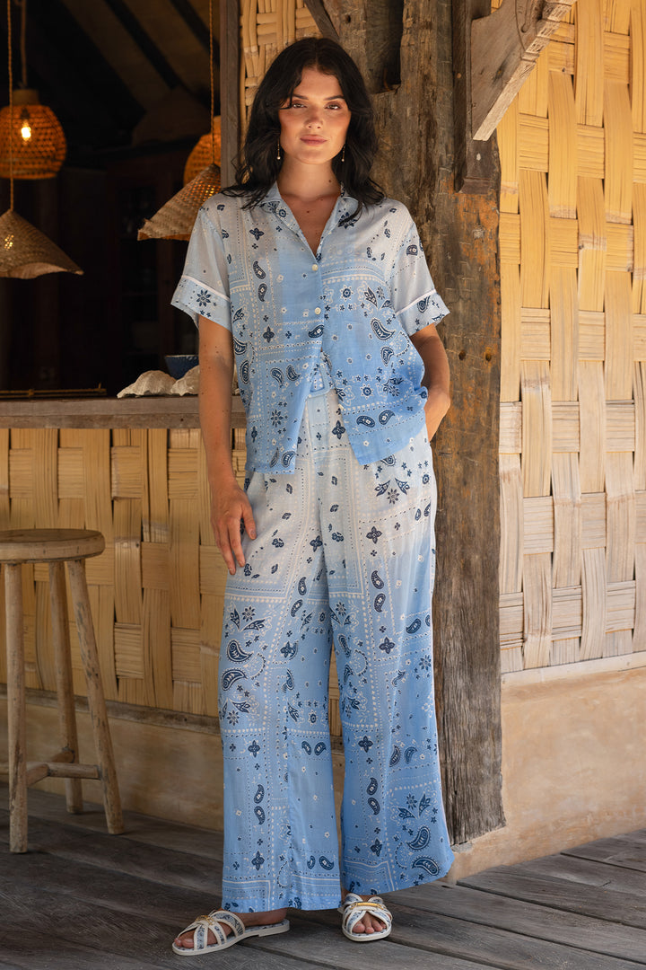 Miss June Paris | Ulla Pants | Blue
