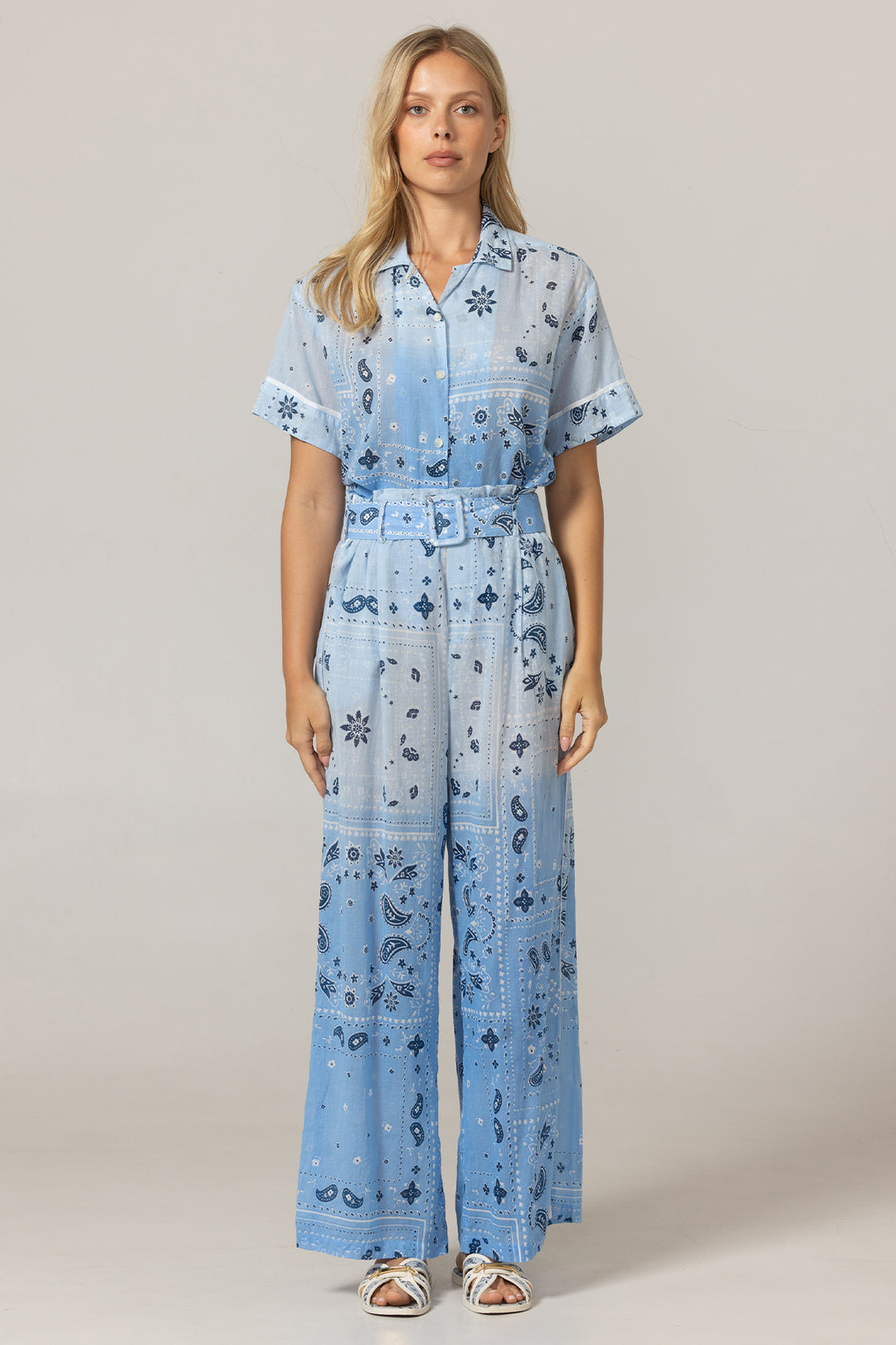 Miss June Paris | Ulla Pants | Blue