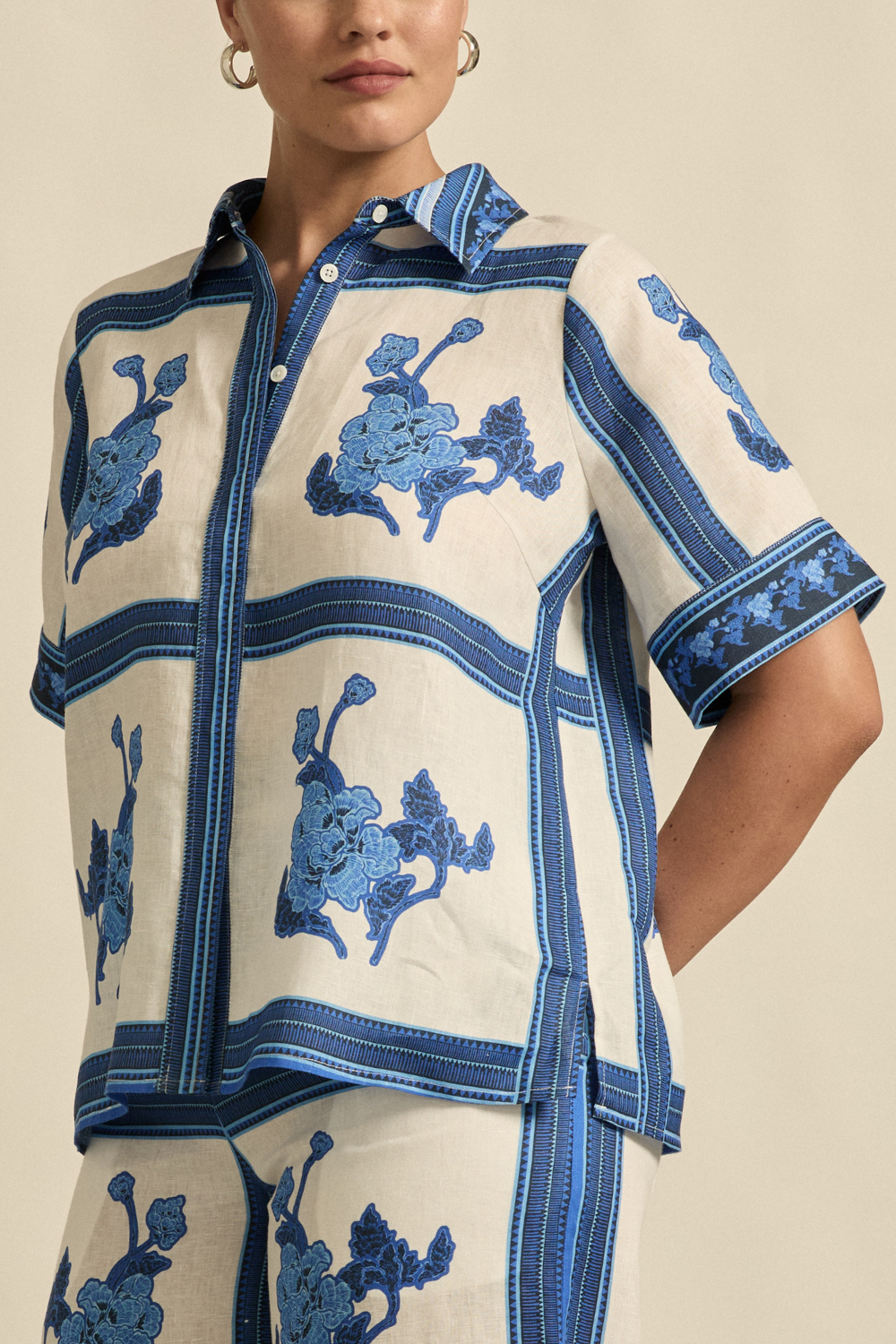 Zoe Kratzmann | Pixel Top | Azure Collage
