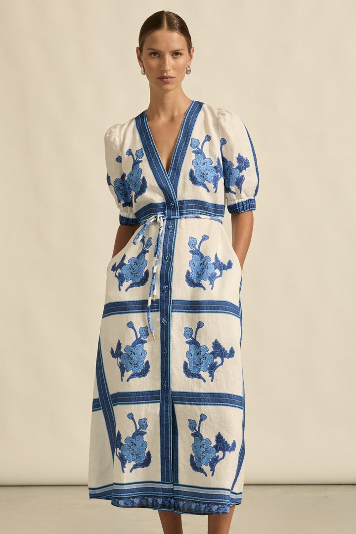 Zoe Kratzmann | Portrait Dress | Azure Collage