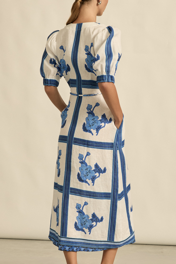 Zoe Kratzmann | Portrait Dress | Azure Collage