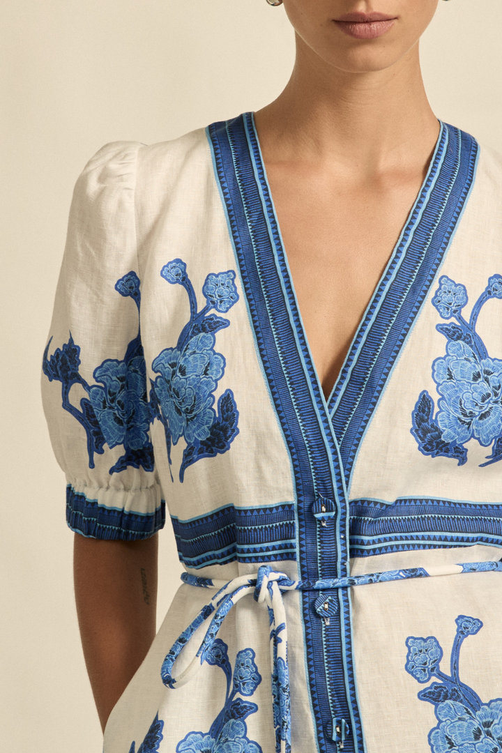Zoe Kratzmann | Portrait Dress | Azure Collage
