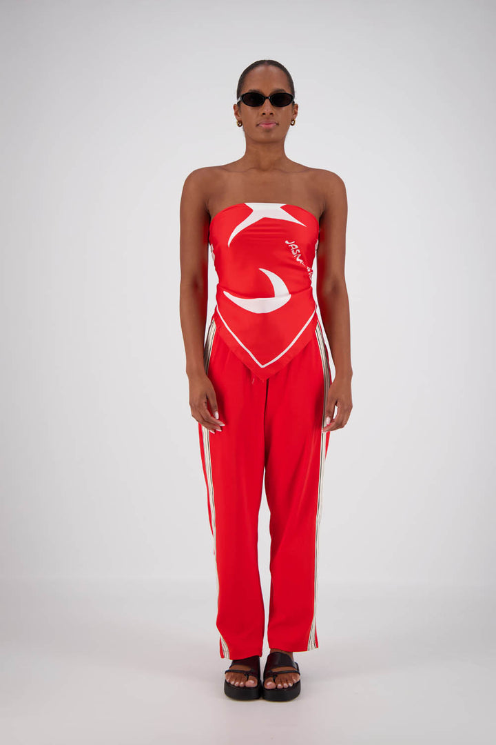 Jasmine Alexa | Panarea Trackpant | Red