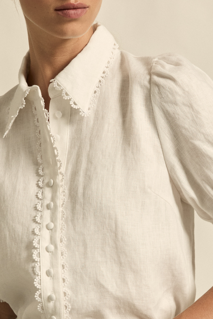 Zoe Kratzmann | Tether Top | Porcelain