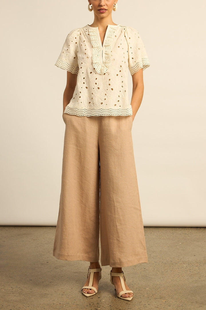 Zoe Kratzmann | Vantage Top | Cream