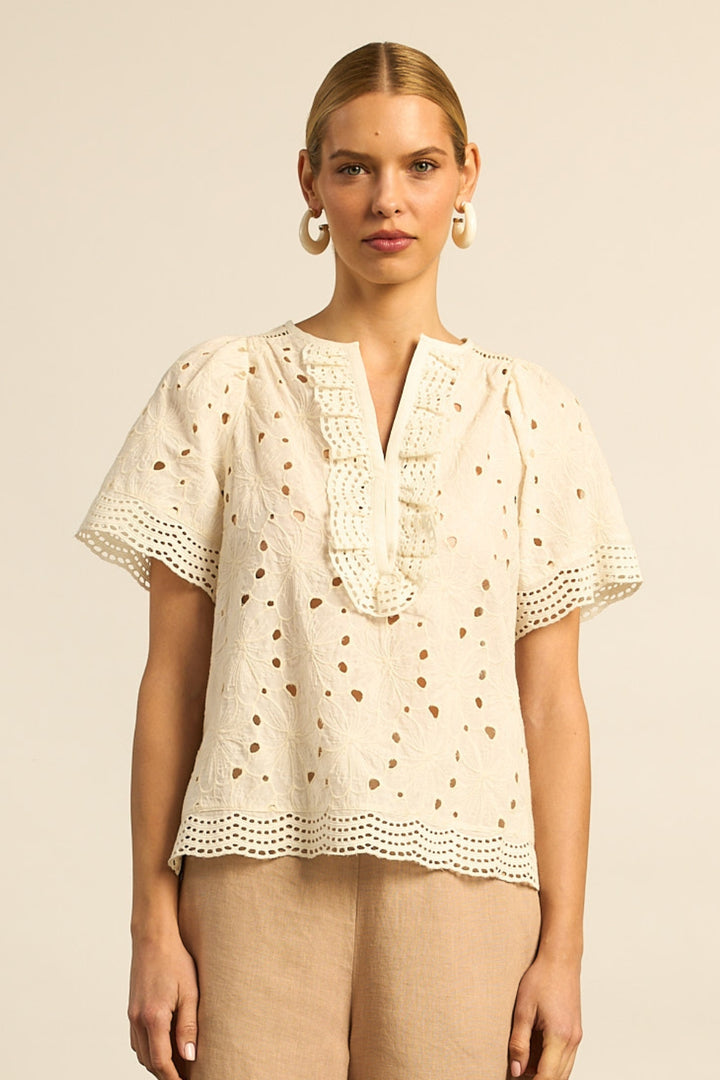 Zoe Kratzmann | Vantage Top | Cream
