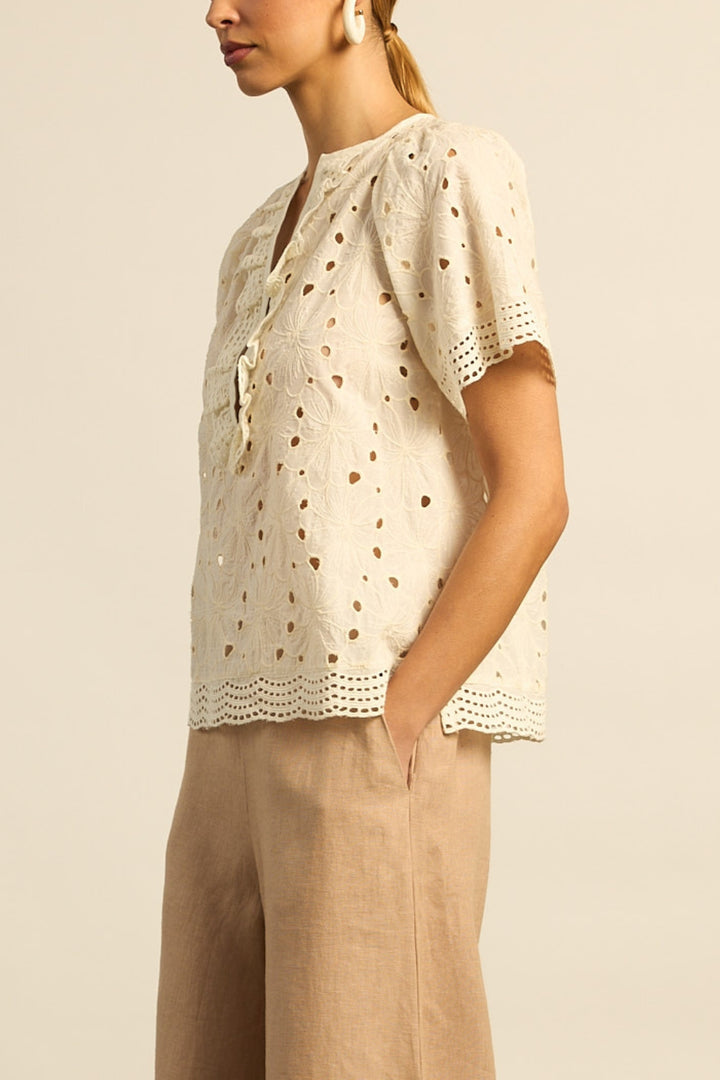 Zoe Kratzmann | Vantage Top | Cream