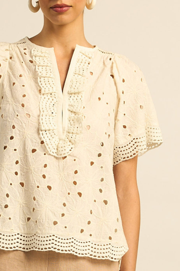 Zoe Kratzmann | Vantage Top | Cream