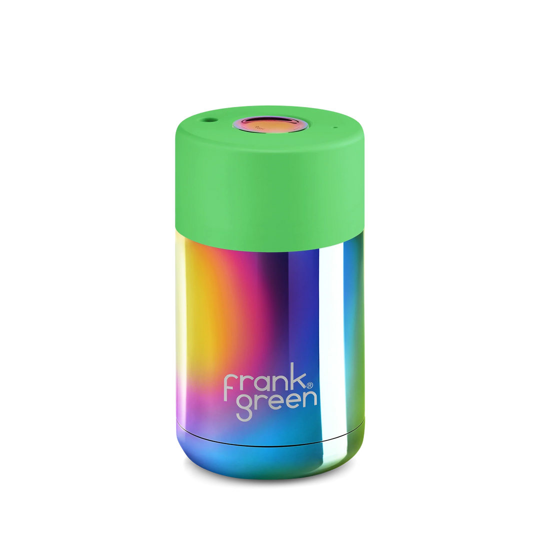 FRANK GREEN| CHROME RAINBOW/ NEON GREEN CUP