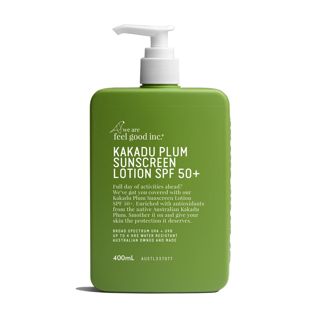 We are Feel Good Inc. | Kakadu Plum Sunscreen Lotion SPF 50+ 400ml