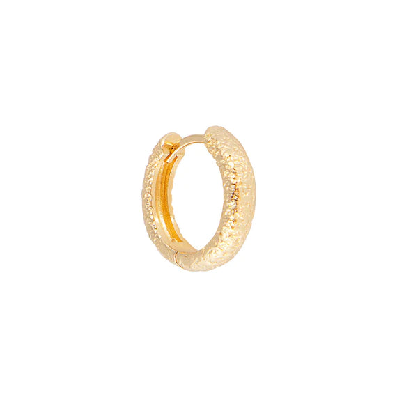FAIRLEY | ANTIQUE GOLD MIDI HOOPS