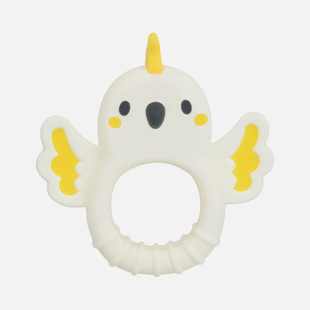 TIGER TRIBE | SILICONE TEETHER - COCKATOO