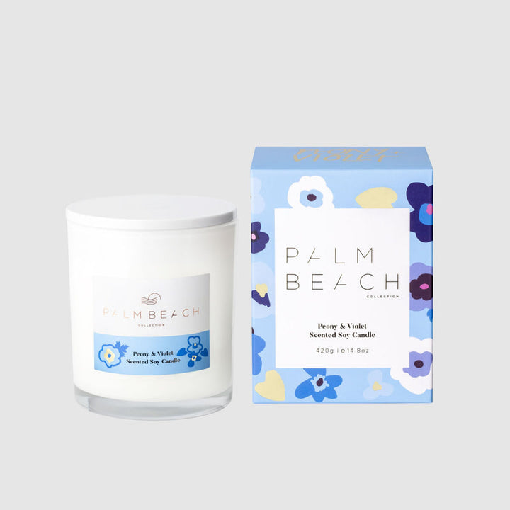 Palm Beach | Peony & Violet Candle